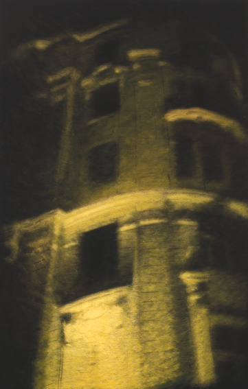 005Architettura olio su tavola  90 per 140